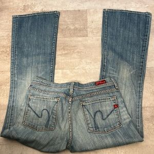 Citizens of Humanity Jeans - Low waist flair leg